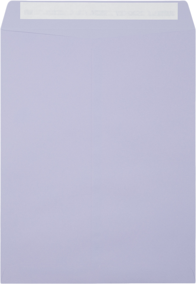 Light Purple Lilac 32lb 10 x 13 Open End Envelopes with Peel & Seal