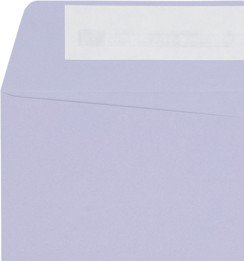 Light Purple Lilac 32lb 10 x 13 Open End Envelopes with Peel & Seal