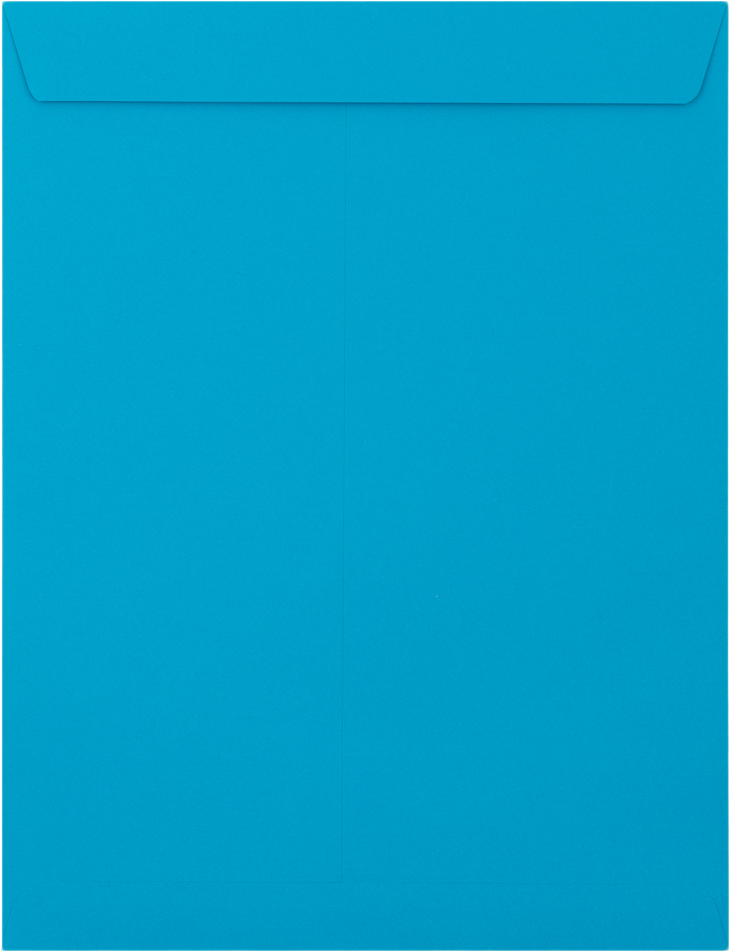 Pool Blue 32lb 10 x 13 Open End Envelopes with Peel & Seal