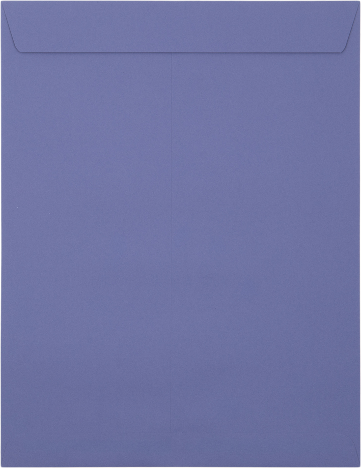 Wisteria Purple 32lb 10 x 13 Open End Envelopes with Peel & Seal