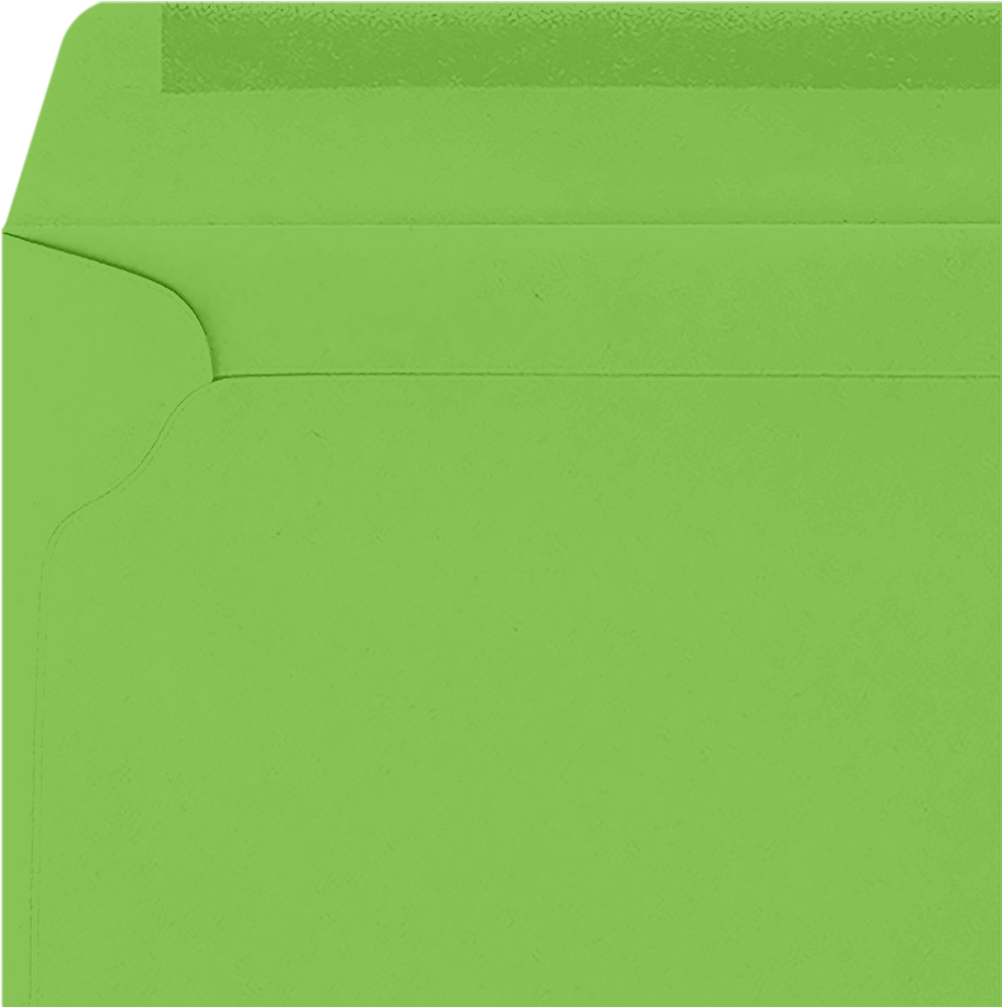 Lime Green 32lb 9 x 12 Booklet Envelopes