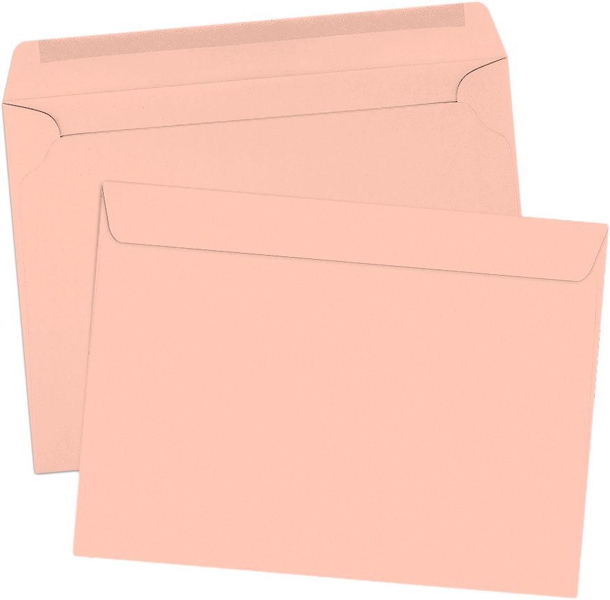 Blush Pink 32lb 9 x 12 Booklet Envelopes