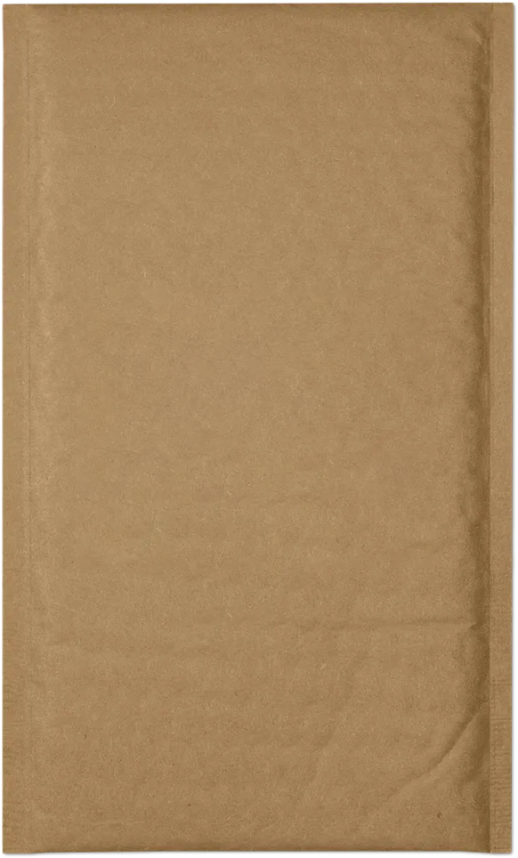 Brown Kraft 80lb 6 x 10 Bubble Mailer with Peel & Seal