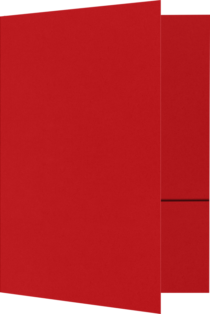 Ruby Red 9 x 12 Matte Folders