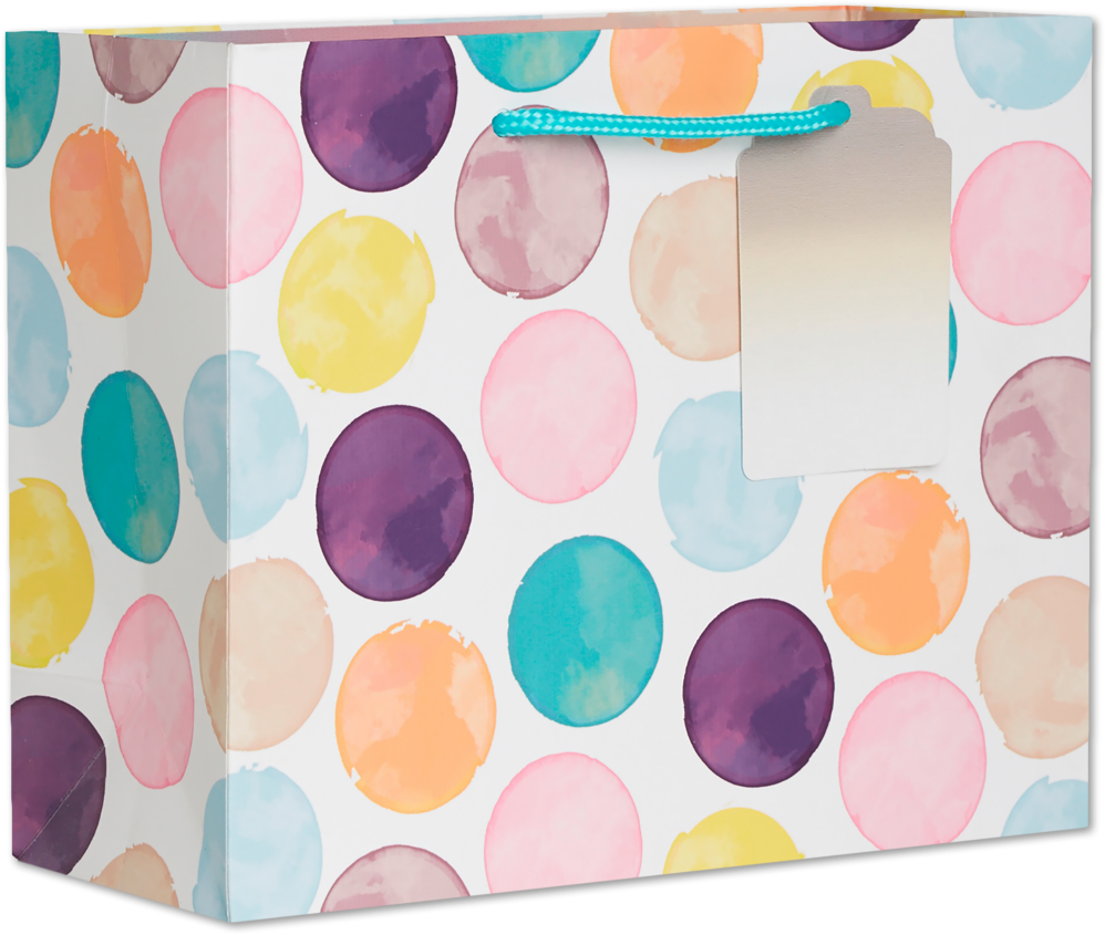Painted Dot Medium Gift Bags (10 x 8 x 4)