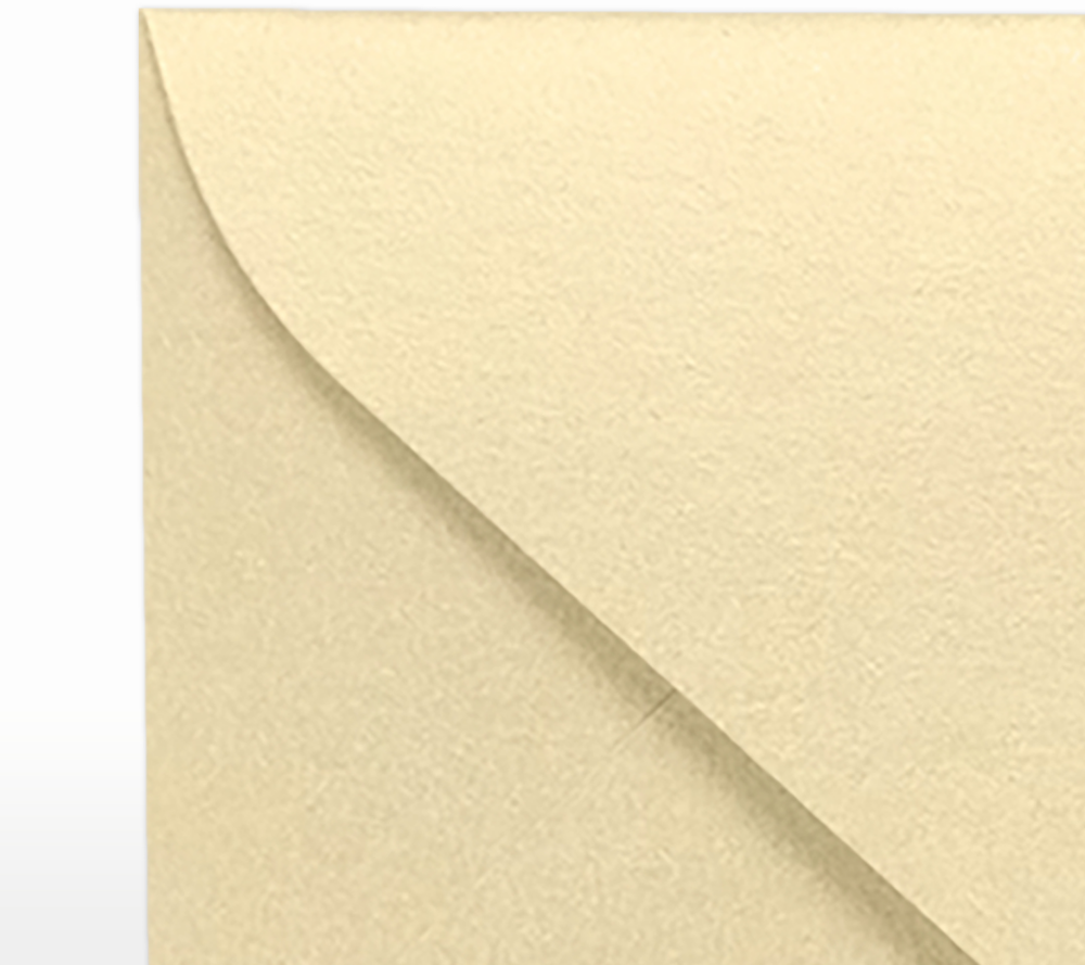 Champagne Ivory Metallic 32lb #17 Mini Envelopes (2 11/16 x 3 11/16)