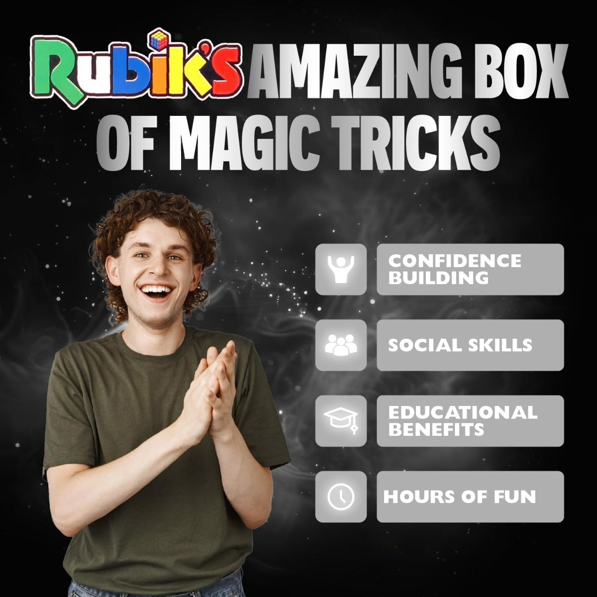 Rubik's Amazing Box of Tricks by Marvin's Magic
