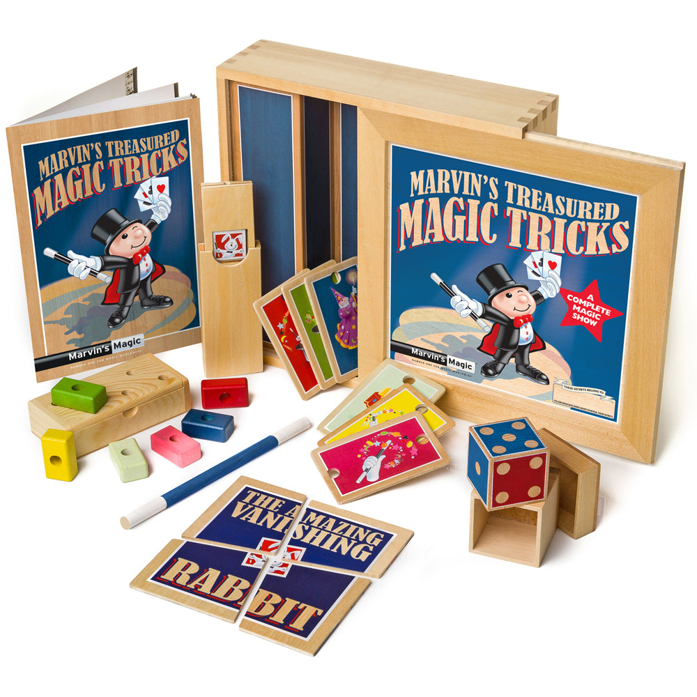 Wooden Magic Tricks Marvin's Treasured Magic Tricks by Marvin's Magic