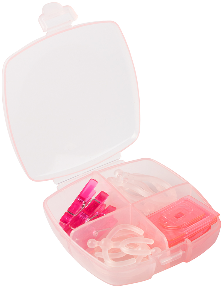 Pink Medium Office Clip Box - 24 Pack