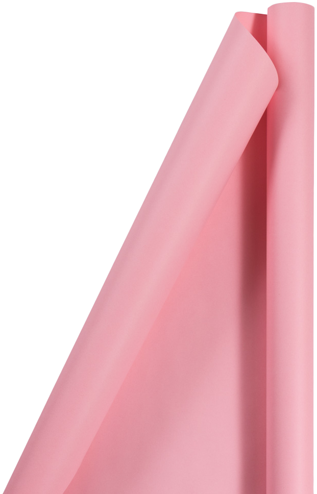 Baby Pink Matte Wrapping Paper Set (100 Sq Ft) - 4 Rolls