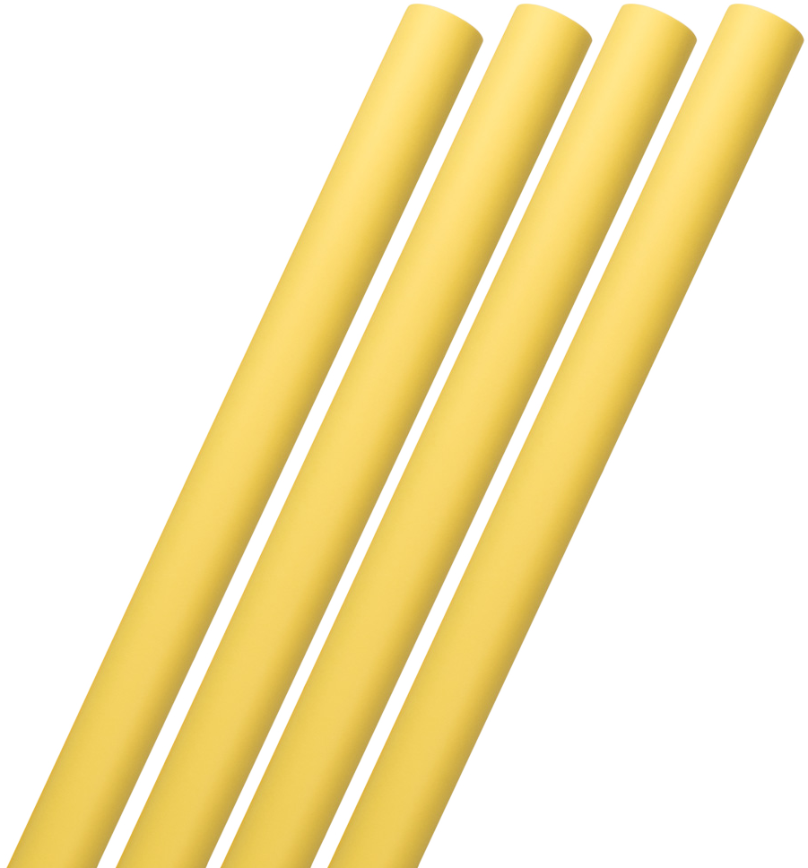 Yellow Matte Wrapping Paper Set (100 Sq Ft) - 4 Rolls