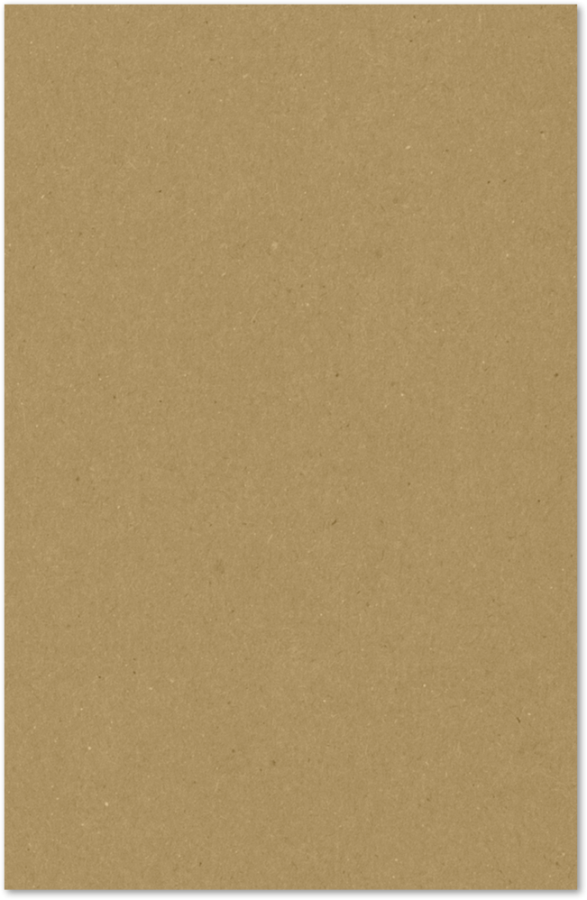 Brown Kraft Paper 5 1/2 x 8 1/2 Blank Notepad (50 Sheets)