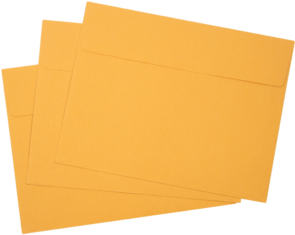 Brown Kraft 40lb 10 x 13 Booklet Envelopes with Peel & Seal