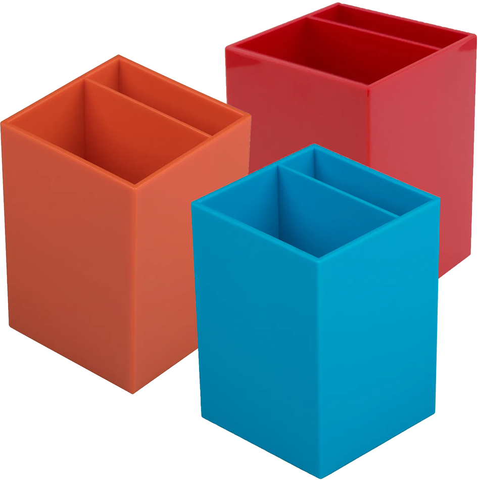 Assorted Pen Holders - Pack of 3