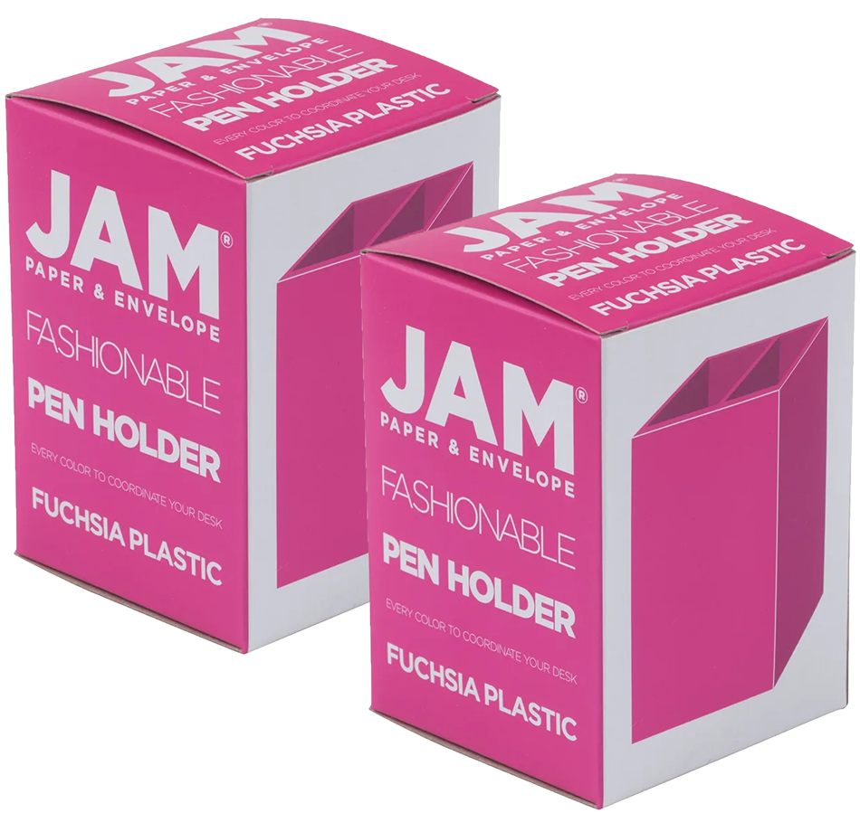 Fuchsia Pen Holders - Pack of 2