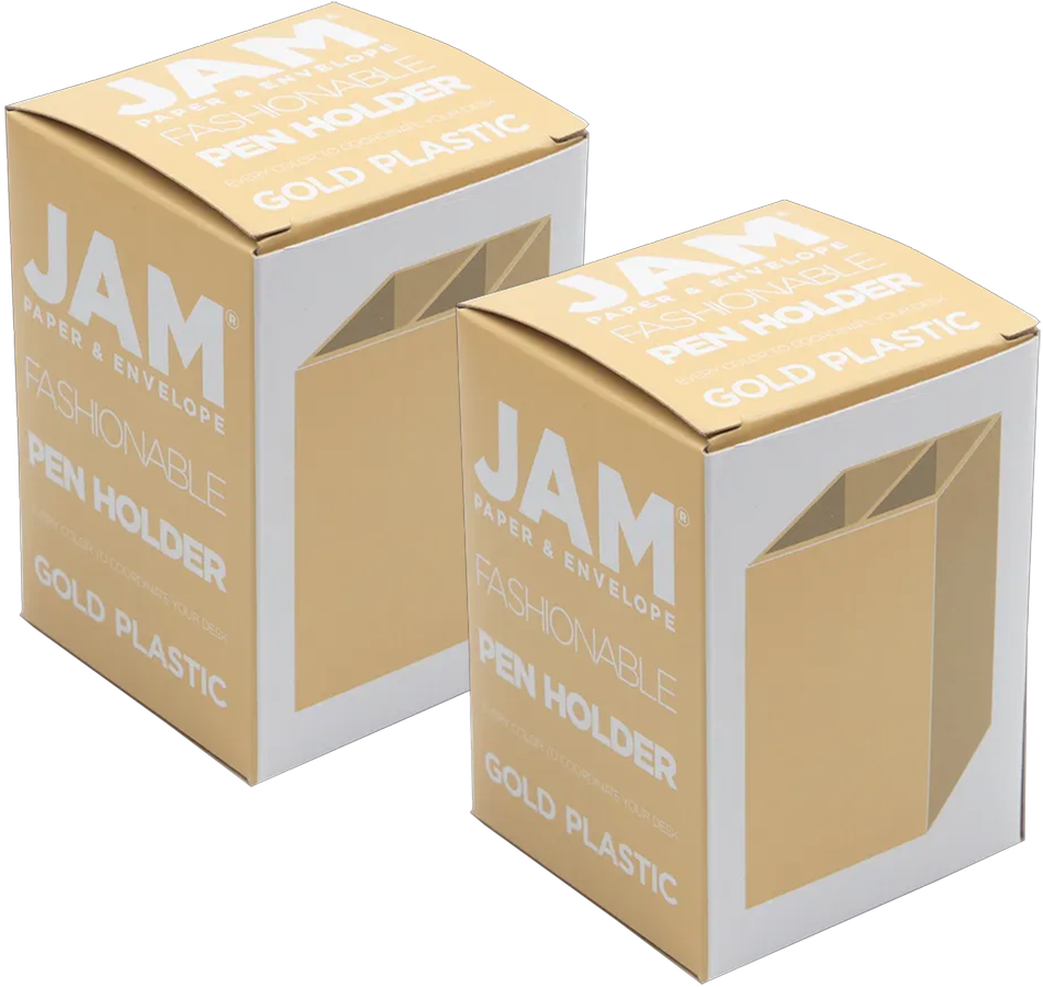 Gold Pen Holders - Pack of 2