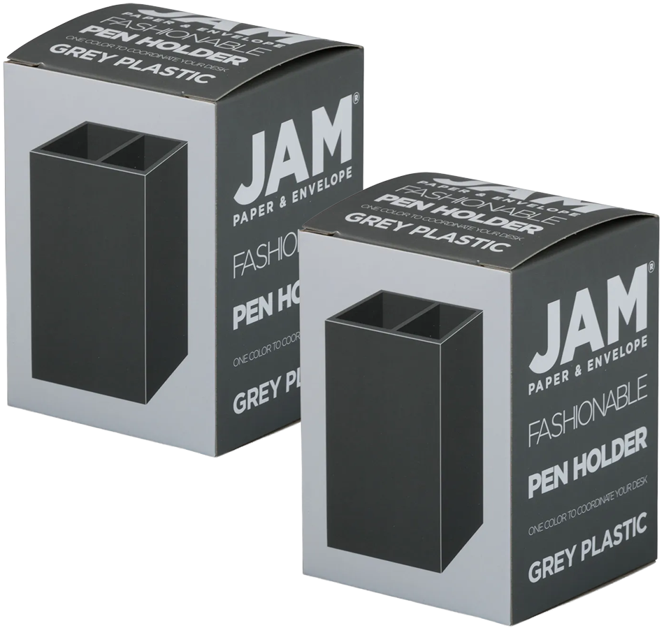 Gray Pen Holders - Pack of 2