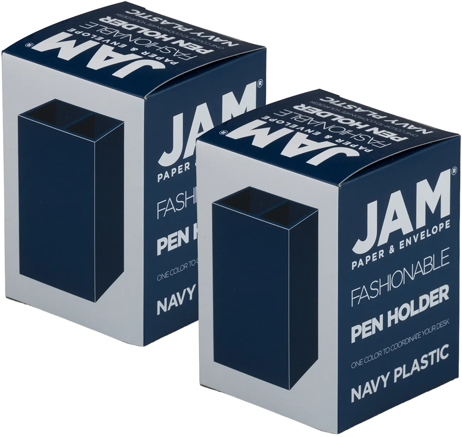 Navy Blue Pen Holders - Pack of 2