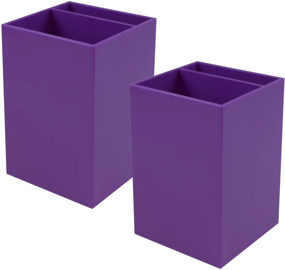 Purple Pen Holders - Pack of 2