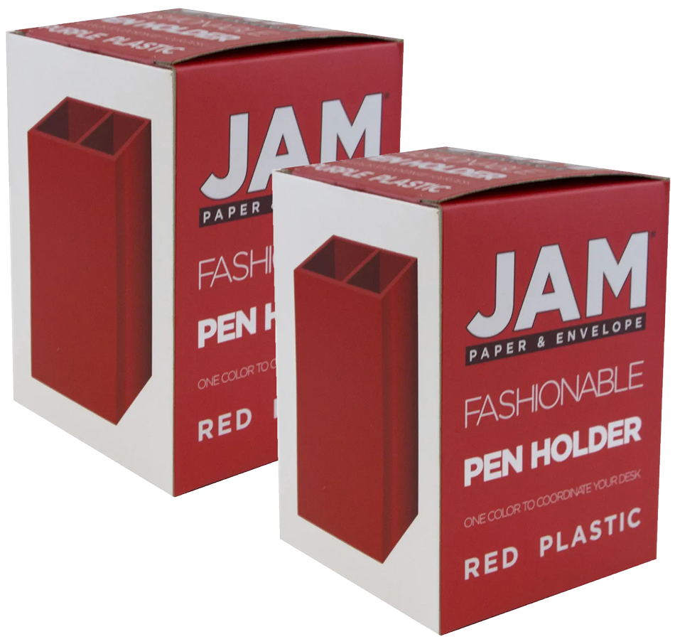 Red Pen Holders - Pack of 2