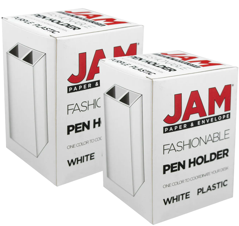 White Pen Holders - Pack of 2