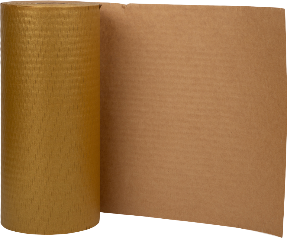 Gold Honeycomb Packing Paper Roll - 321 Sq Ft