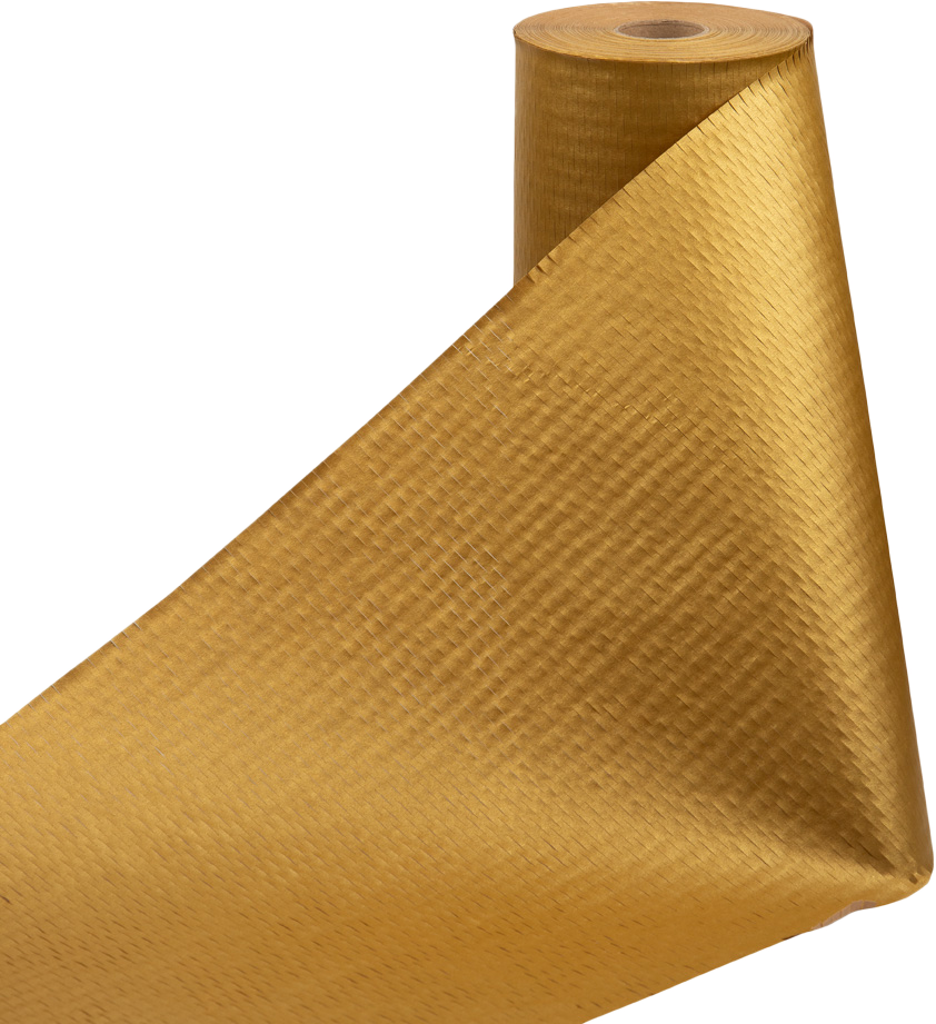 Gold Honeycomb Packing Paper Roll - 321 Sq Ft