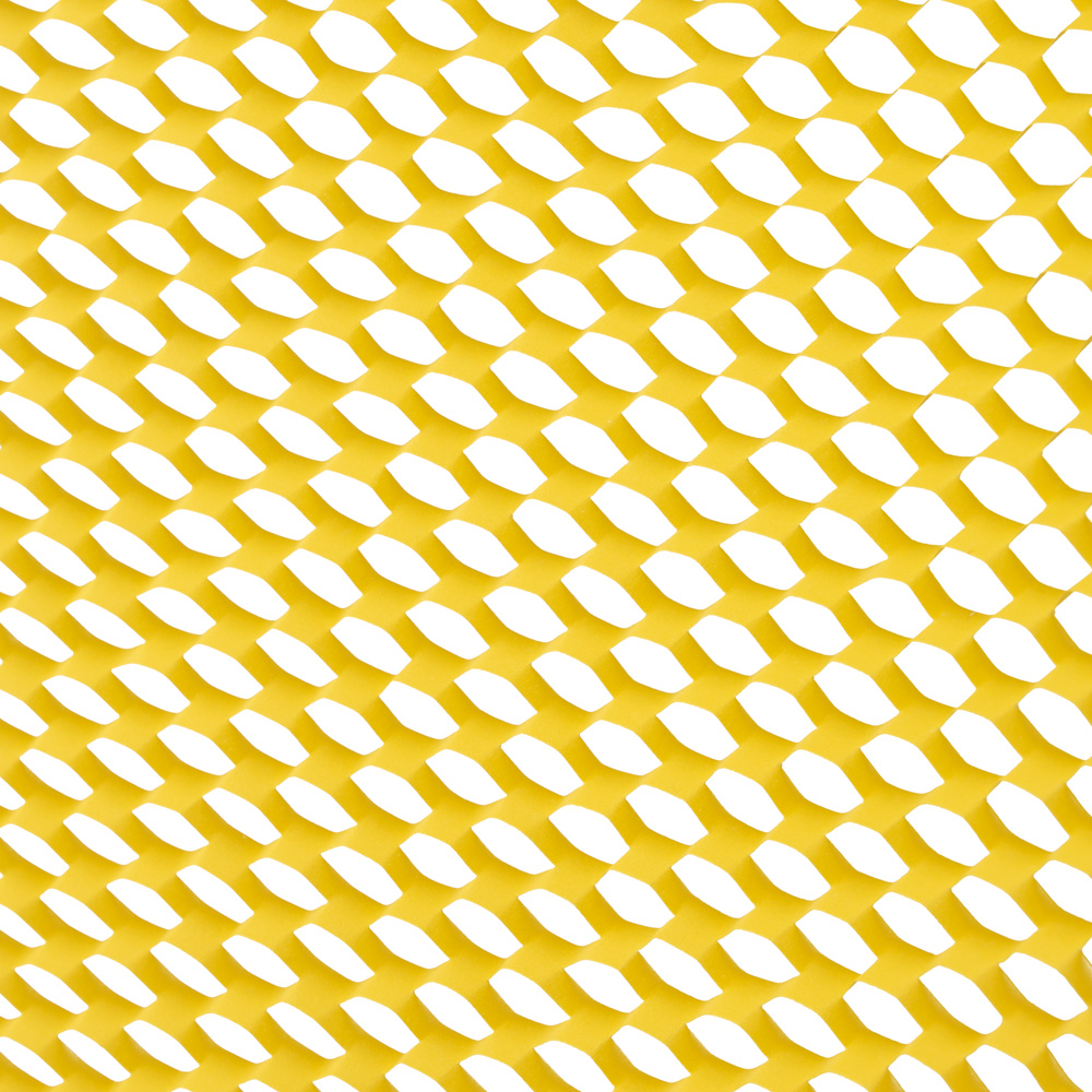 Lemon Yellow Honeycomb Packing Paper Roll - 321 Sq Ft