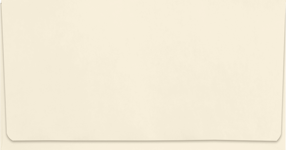 Pastel Natural Cream 24lb Remittance Envelopes (3 5/8 x 6 1/2 Closed)