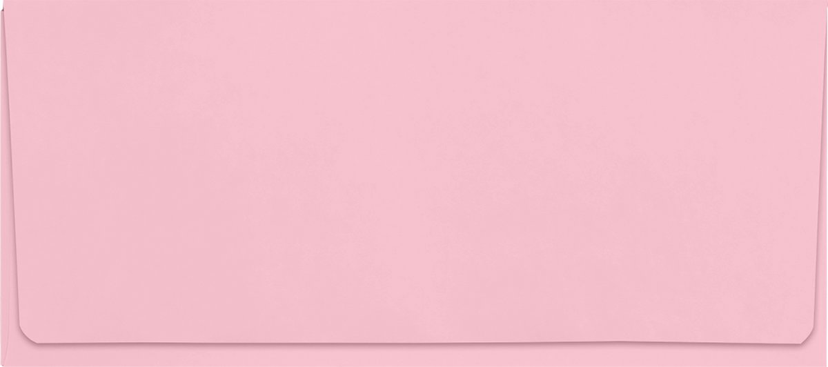 Pastel Pink 24lb Remittance Envelopes (3 7/8 x 8 7/8 Closed)