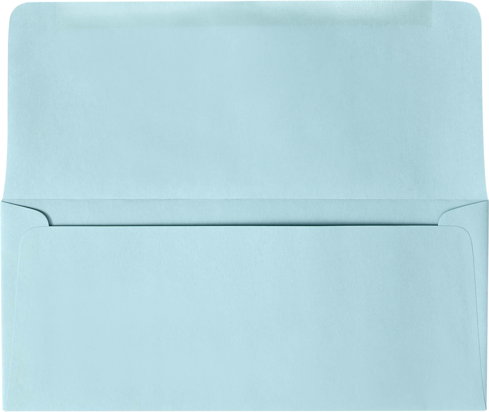 Pastel Blue 24lb Remittance Envelopes (3 7/8 x 8 7/8 Closed)