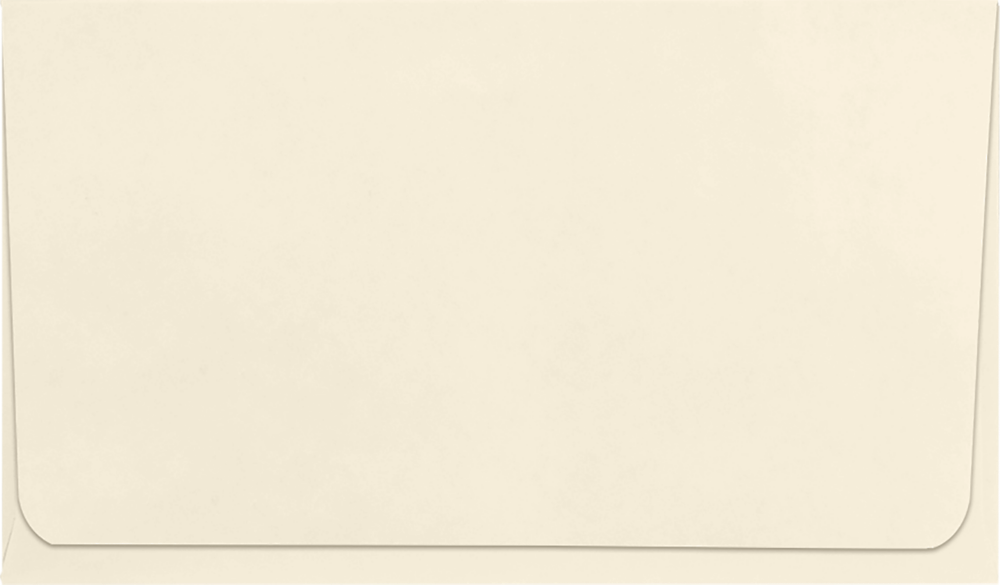 Pastel Natural Cream 24lb Remittance Envelopes (3 1/2 x 6 Closed)