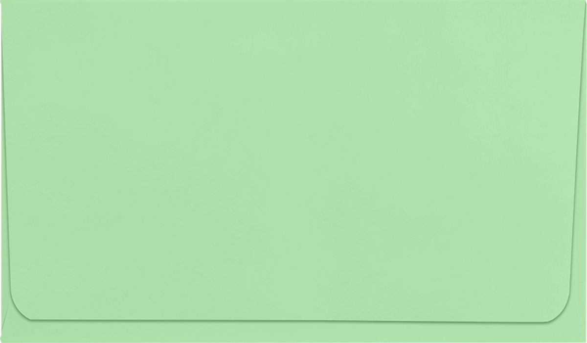 Pastel Green 24lb Remittance Envelopes (3 1/2 x 6 Closed)