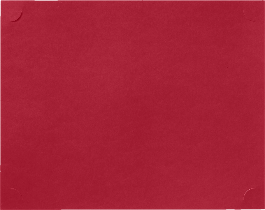 Garnet Dark Red 9 1/2 x 12 Single Certificate Holders