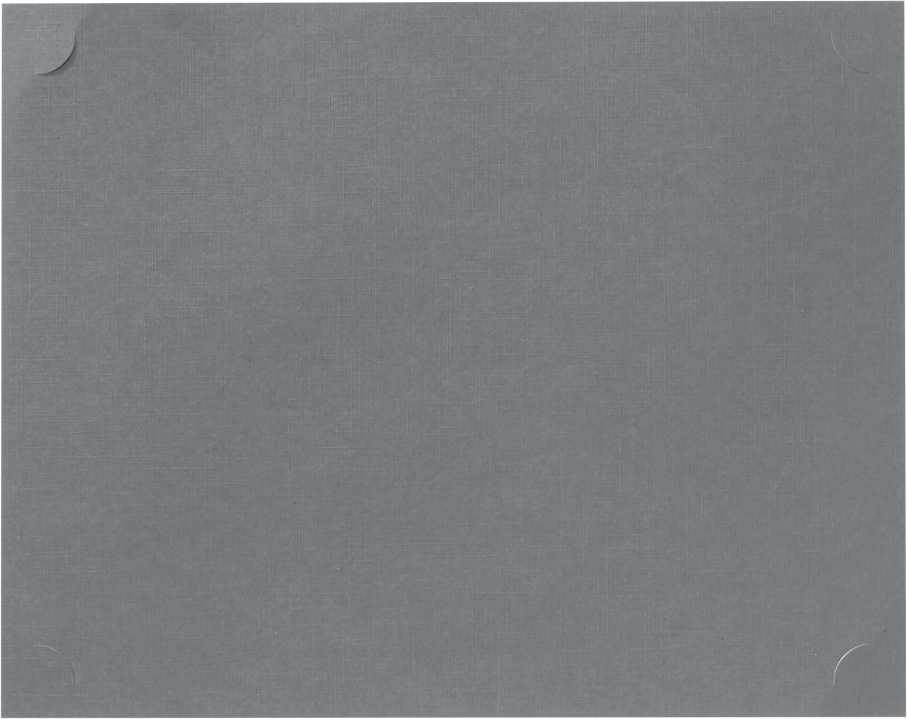 Sterling Gray Linen 9 1/2 x 12 Single Certificate Holders