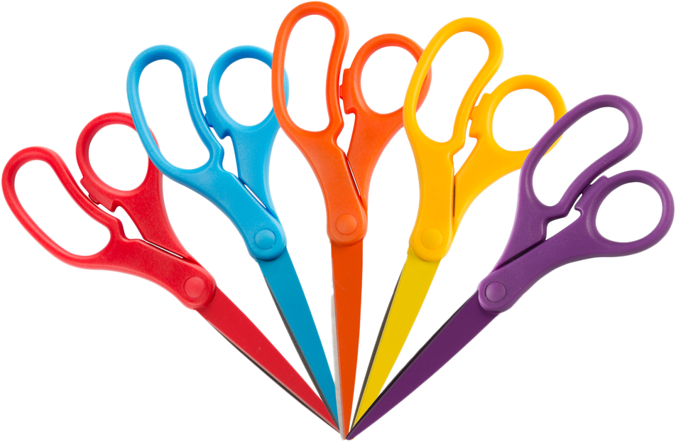 Assorted Precision Scissors - Pack of 5