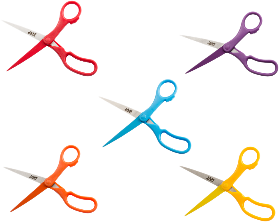 Assorted Precision Scissors - Pack of 5