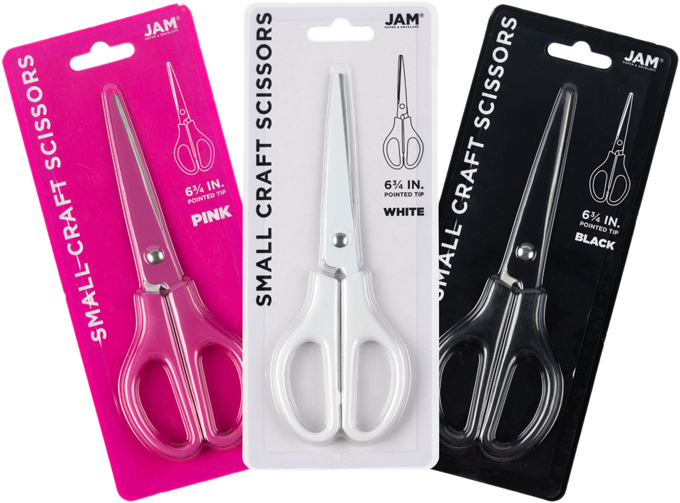 Assorted Craft Scissors - Pack of 3