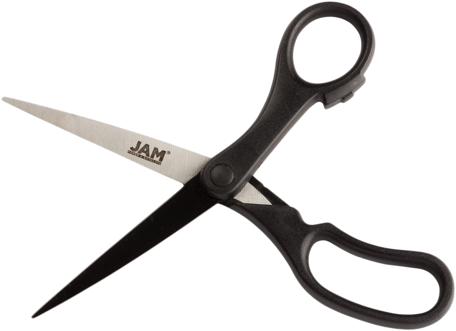 Black Assorted Scissors - Pack of 3