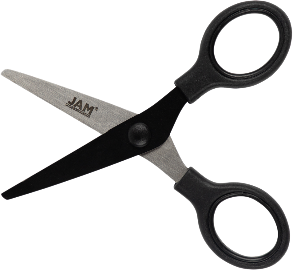 Assorted Soft Grip Scissors - Pack of 3