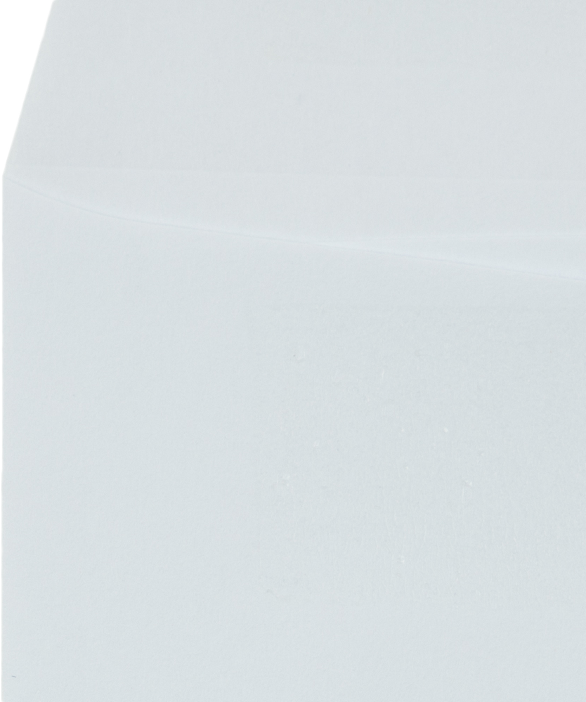 White 24lb Small Drive-In Banking Envelopes (3 1/4 x 7)