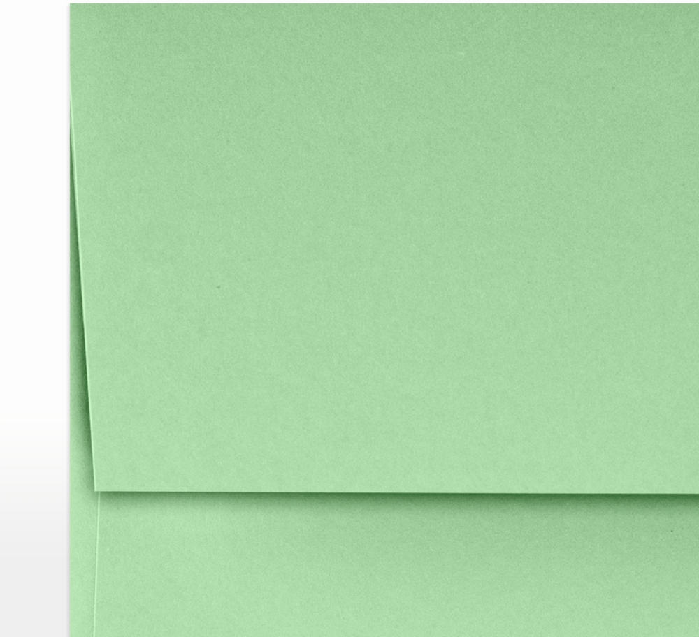 Pastel Green 24lb A2 Invitation Envelopes (4 3/8 x 5 3/4) 24lb