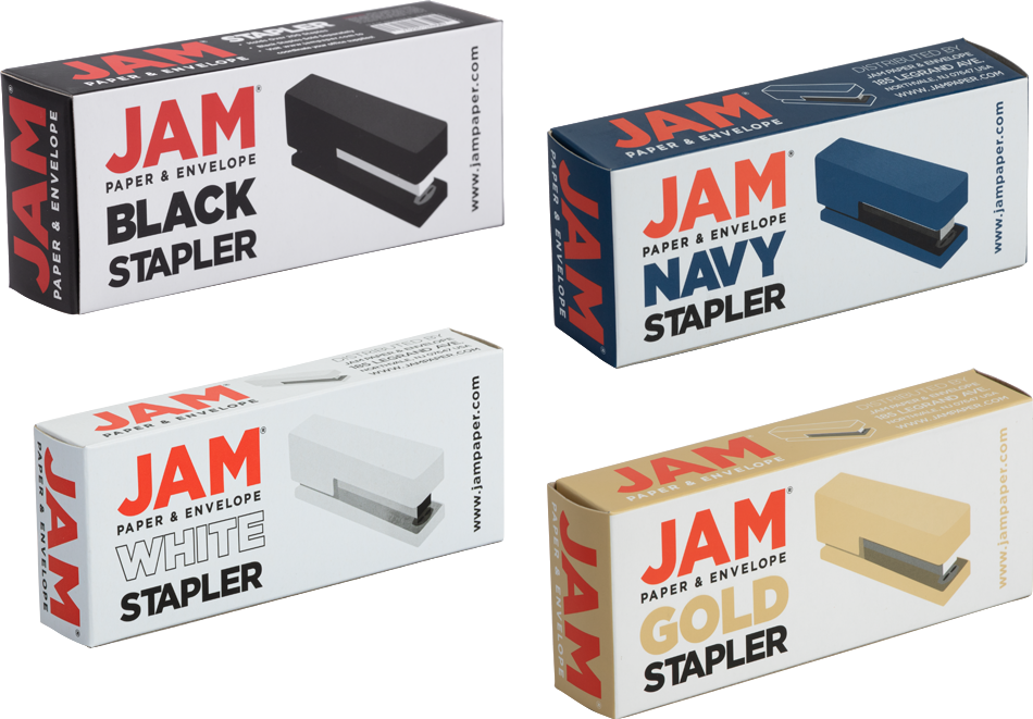 Assorted Professional Stapler Set (4 Pack)