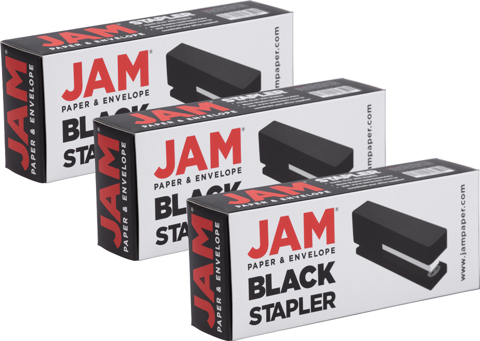 Black Stapler Set (3 Pack)