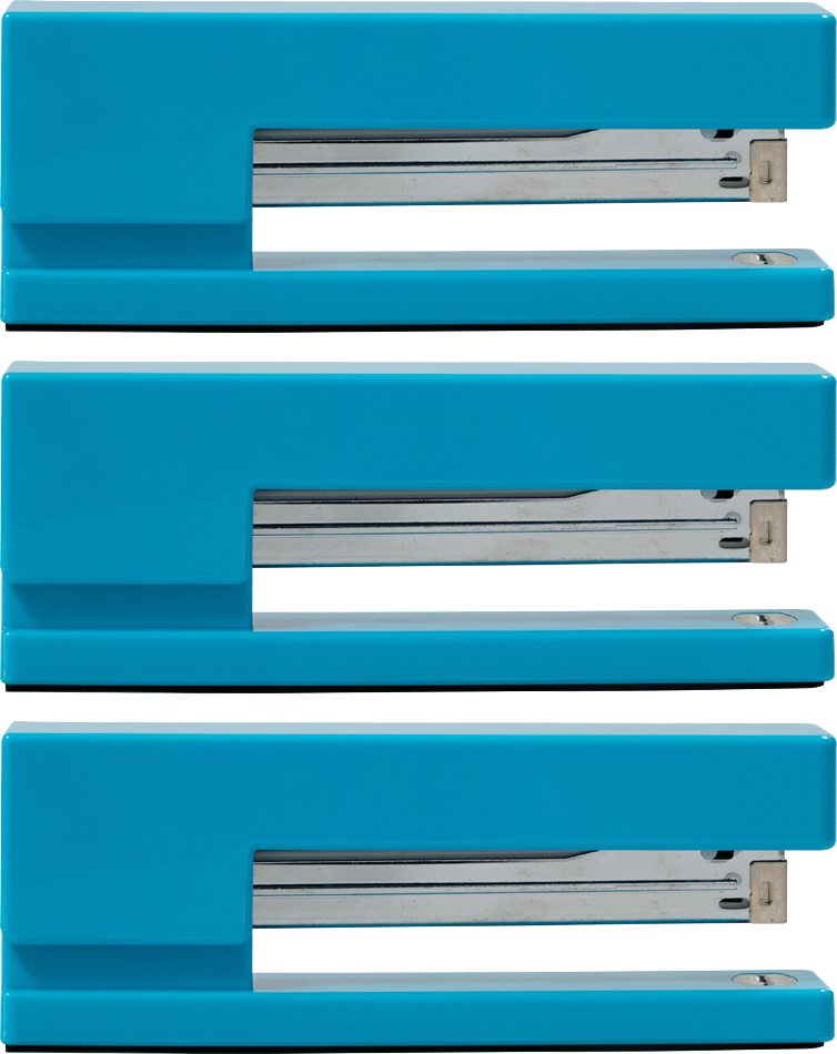 Blue Stapler Set (3 Pack)
