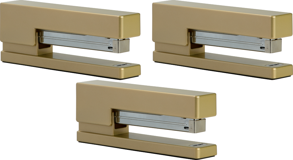 Gold Stapler Set (3 Pack)