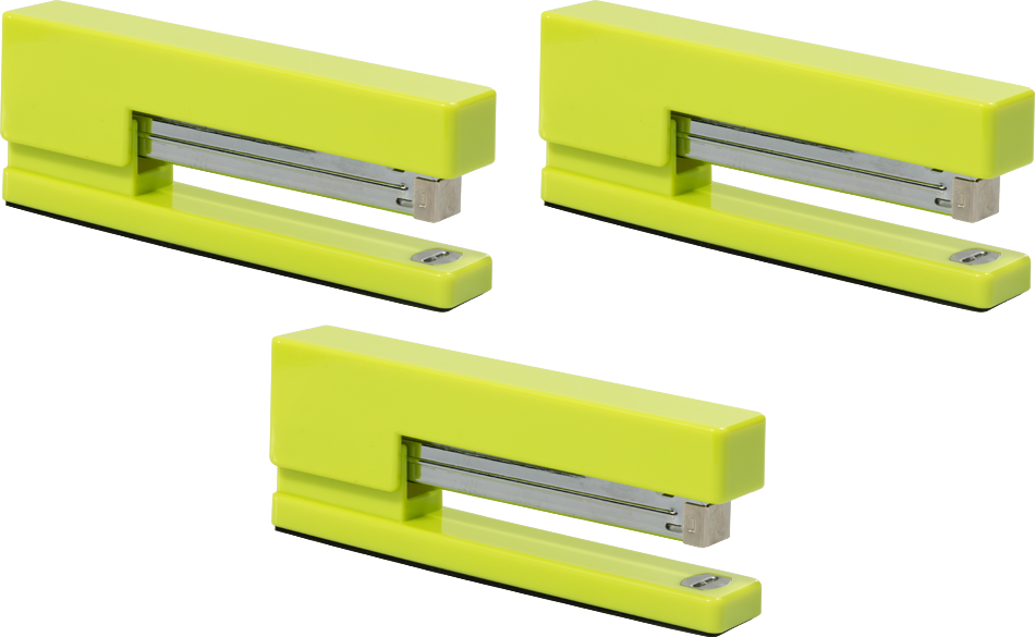 Lime Green Stapler Set (3 Pack)