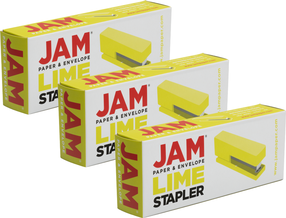 Lime Green Stapler Set (3 Pack)