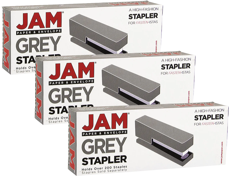 Gray Stapler Set (3 Pack)