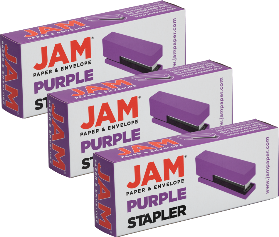 Purple Stapler Set (3 Pack)